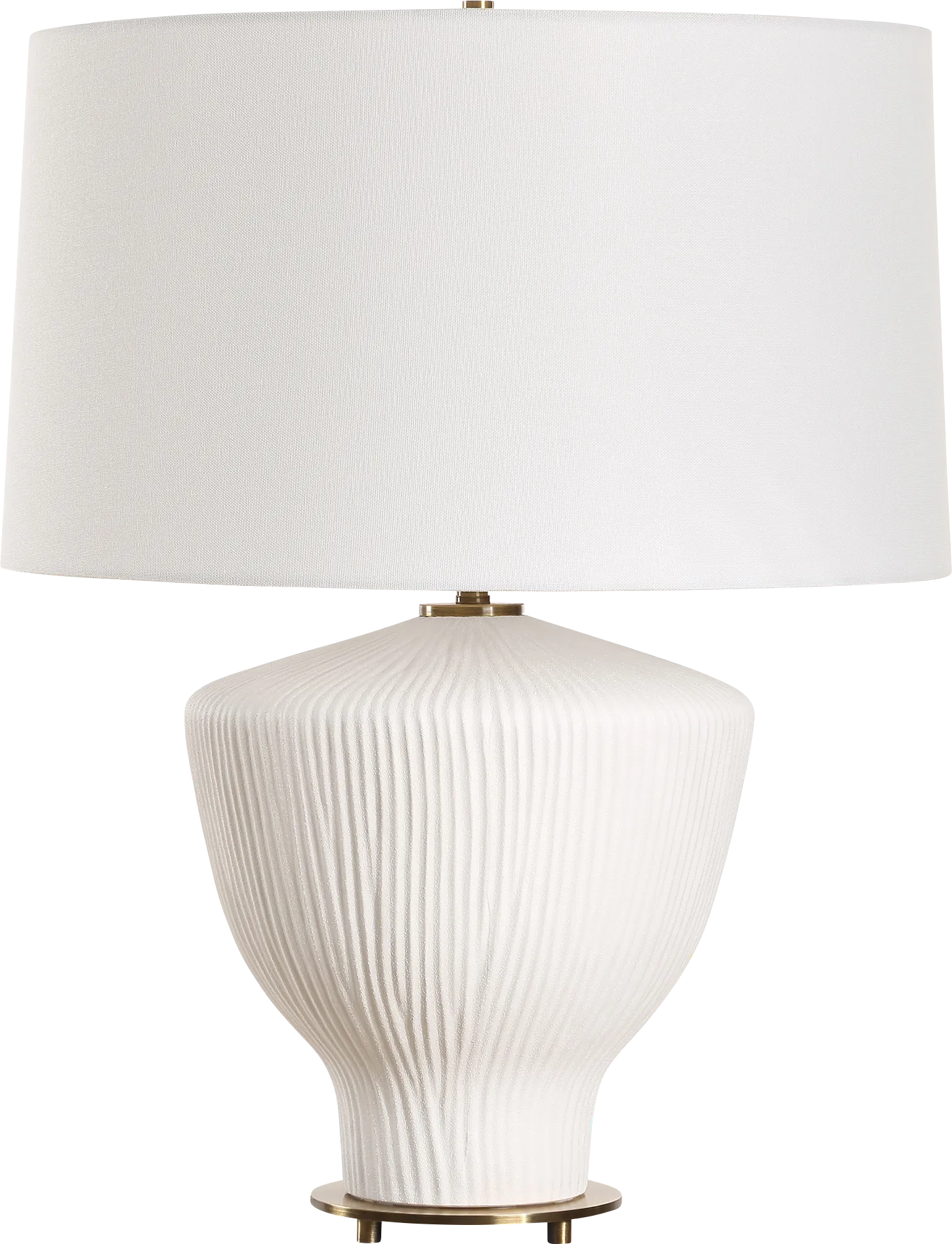 Renville Boulevard White Lamp - Thumbnail - Image 1
