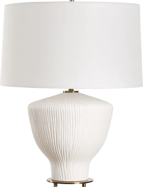 Renville Boulevard White Lamp