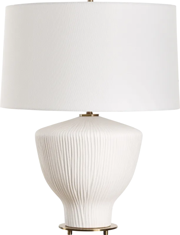 Renville Boulevard White Lamp