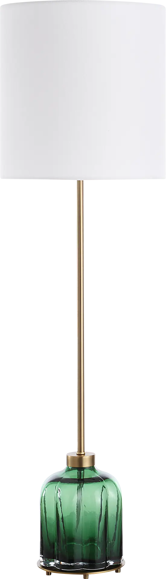 Savery View Green Lamp