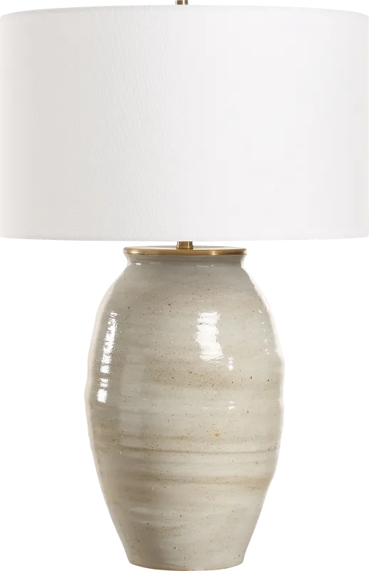 Casgrain Point Gray Lamp