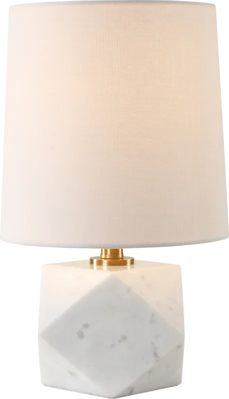 Vassar Gate White Lamp