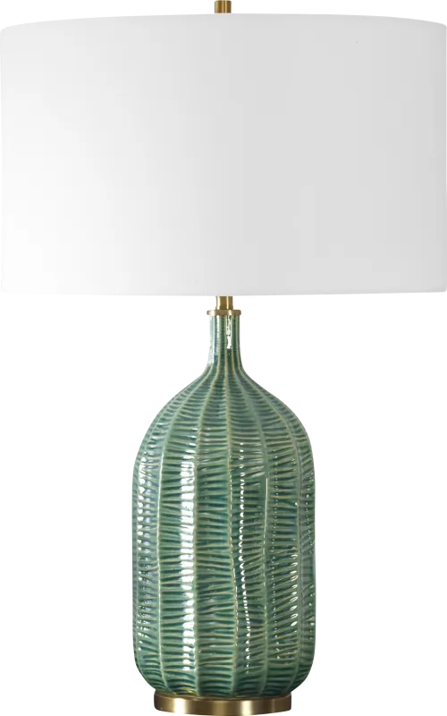 Edlie Gate Green Lamp