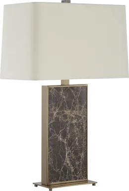 Pomona Street Brown Lamp