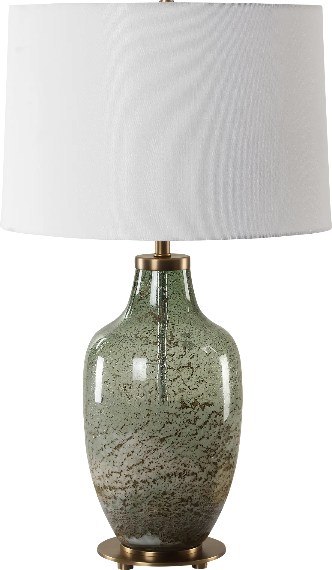 Hendricks Trail Green Lamp