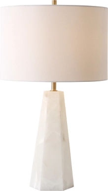 Emery Sea White Lamp