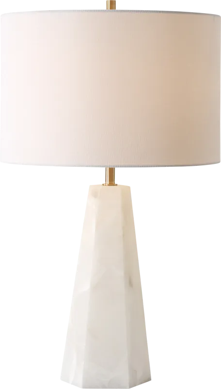 Emery Sea White Lamp