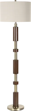 Charlevoix Gate Brown Floor Lamp