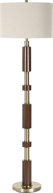 Charlevoix Gate Brown Floor Lamp