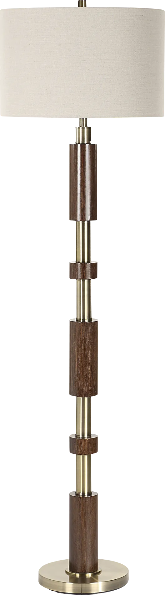 Charlevoix Gate Brown Floor Lamp - Image 1