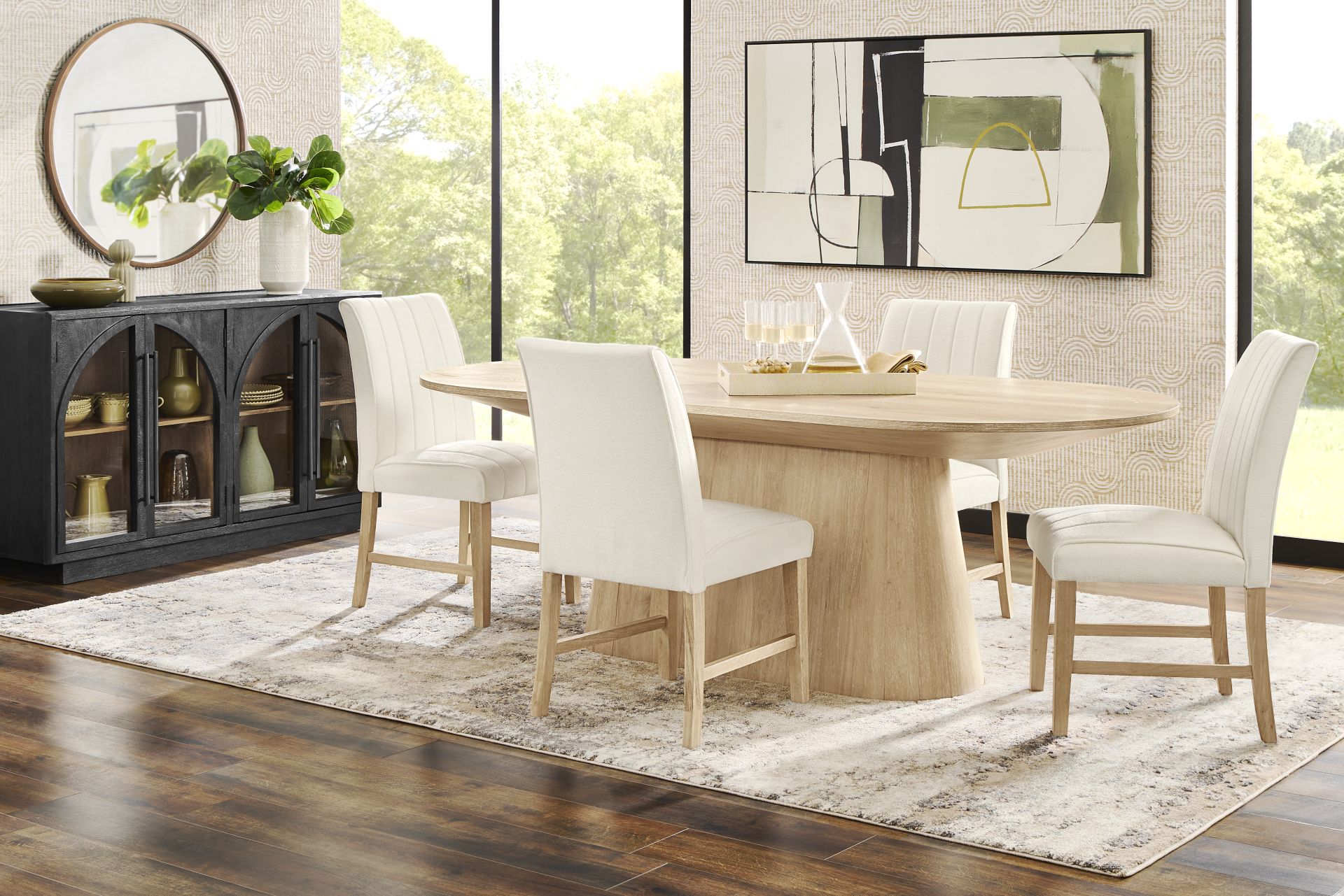 Kendall Natural Oval Dining Table - Image 2