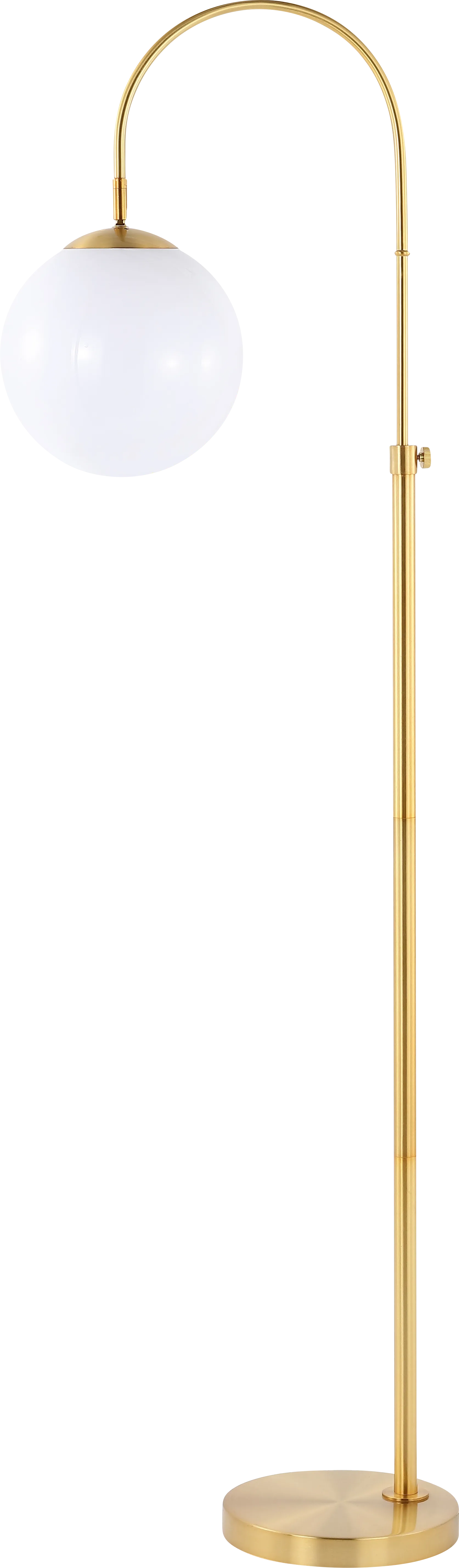 Gillespie Drive Gold Floor Lamp - Image 1