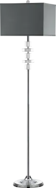 Mecca Court Silver Floor Lamp