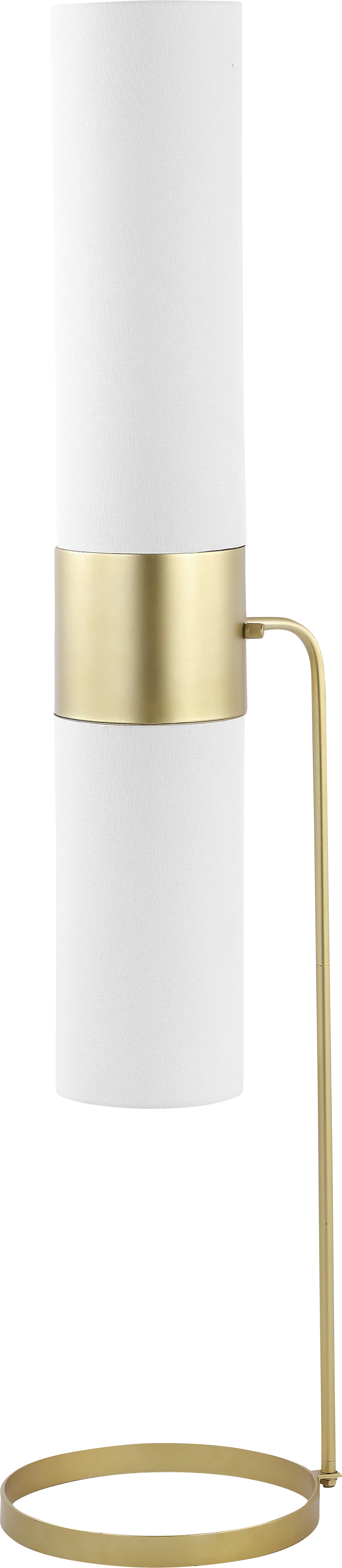 Badger Cay Gold Floor Lamp - Image 1