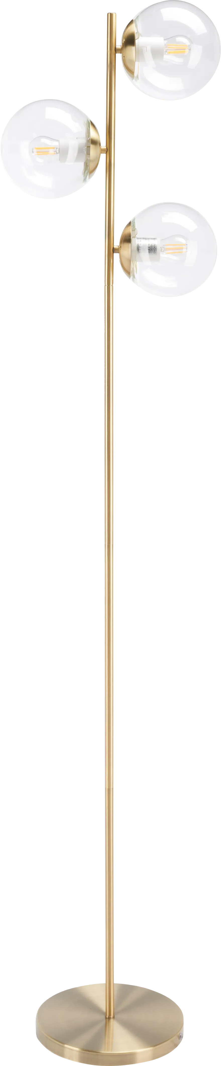 Thole Vista Gold Floor Lamp - Thumbnail - Image 1