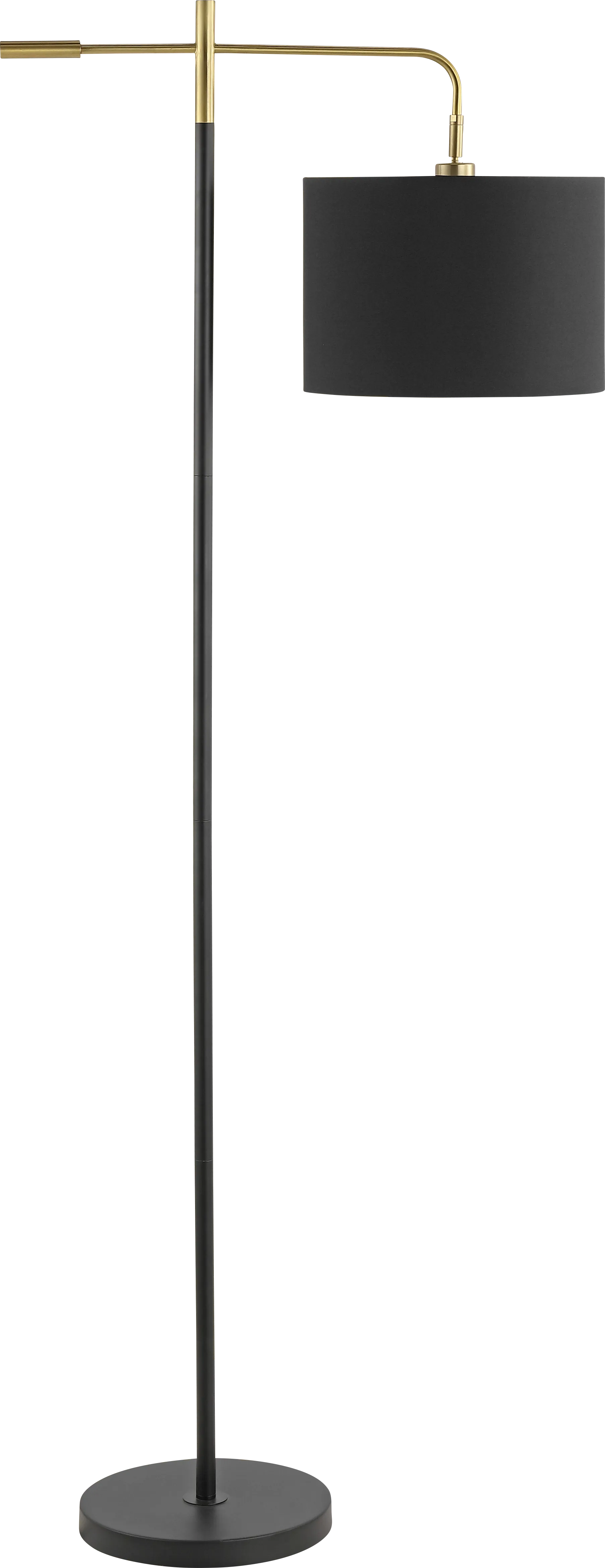 Moyes View Black Floor Lamp - Thumbnail - Image 1