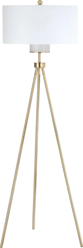 Ailey Street Gold Floor Lamp