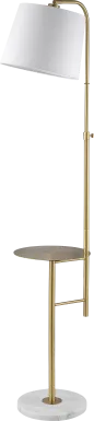 Pressler Valley Gold Floor Lamp