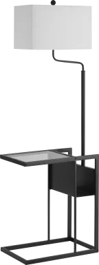 Ilene Post Black Floor Lamp