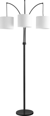 Witherell Moor Black Floor Lamp