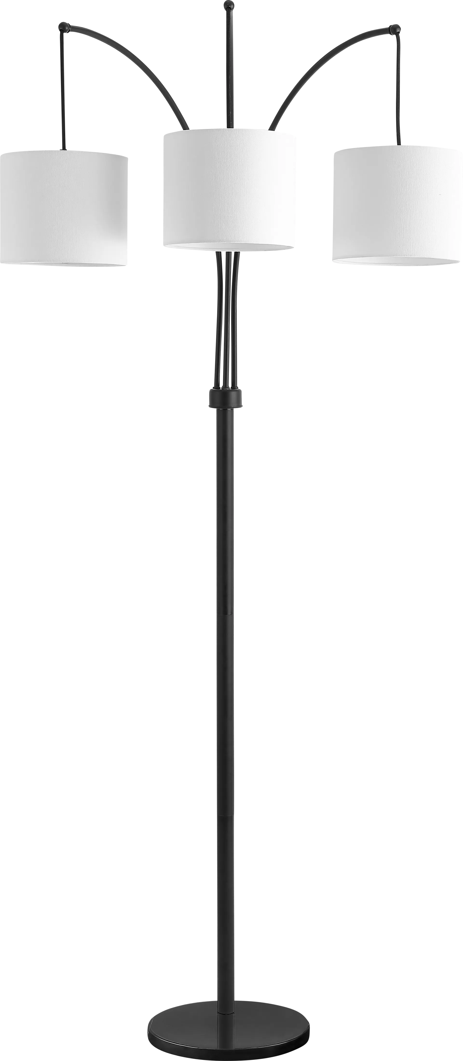 Witherell Moor Black Floor Lamp - Image 1