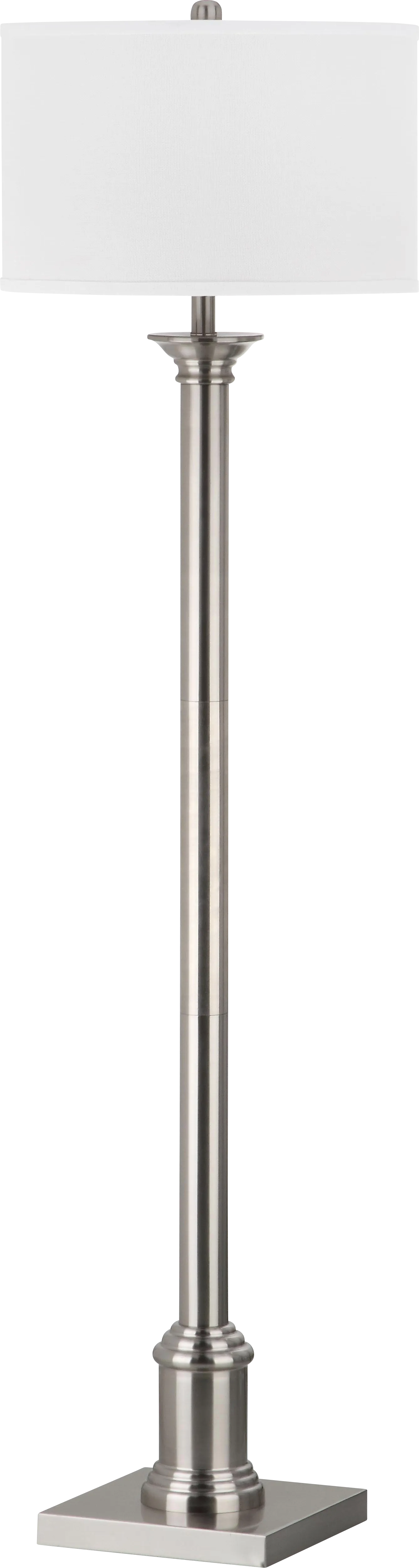 Mather Lake Silver Floor Lamp - Image 1