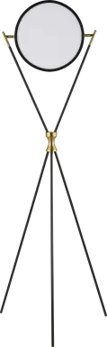Yolanda Vista Black Floor Lamp