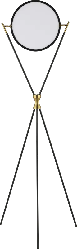 Yolanda Vista Black Floor Lamp