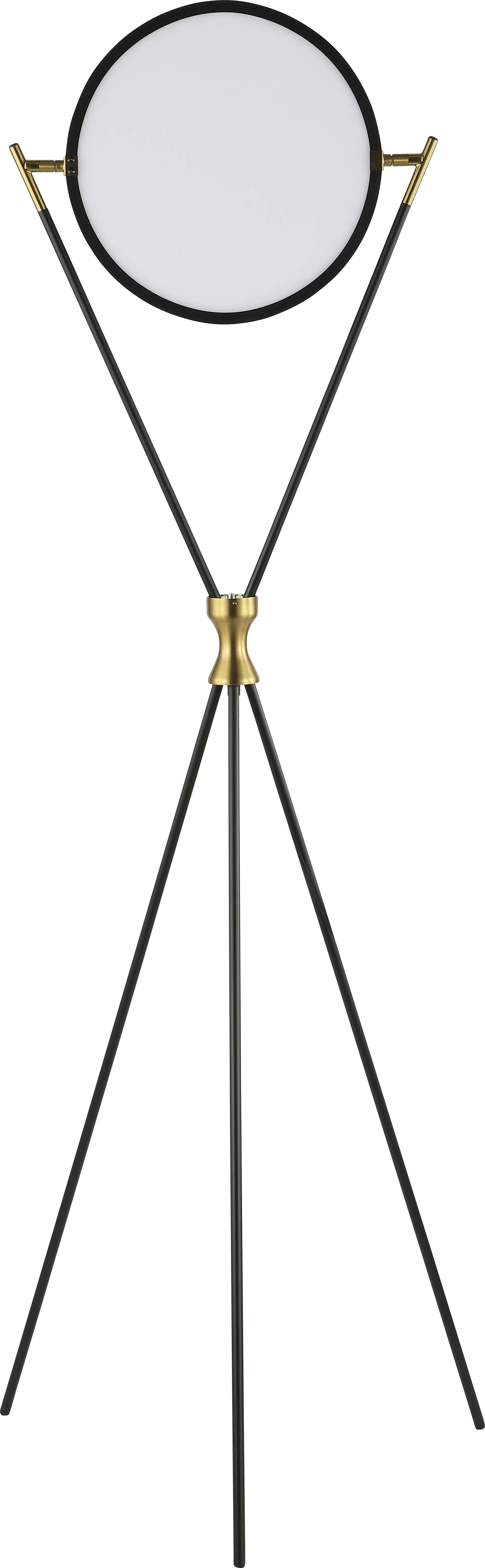 Yolanda Vista Black Floor Lamp - Image 1