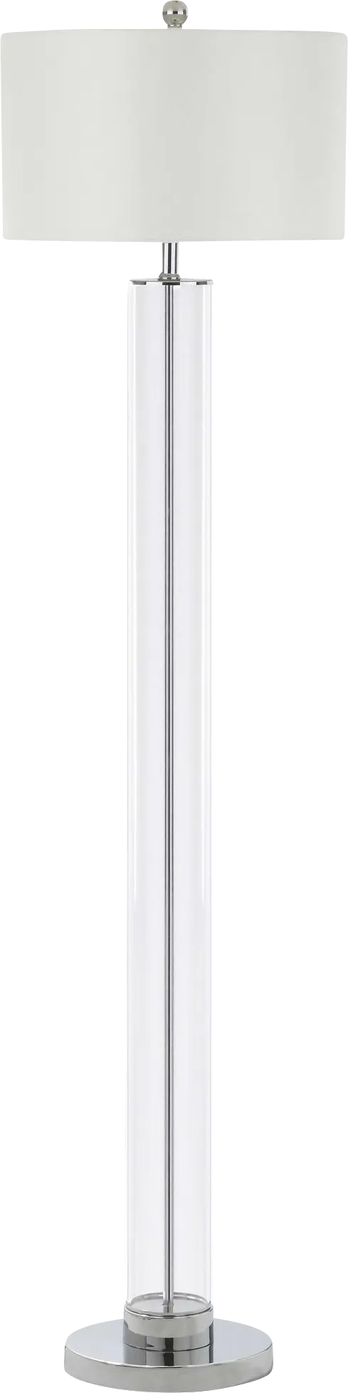 Otsego Summit Silver Floor Lamp