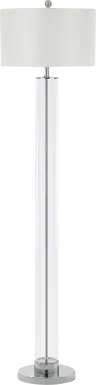 Otsego Summit Silver Floor Lamp
