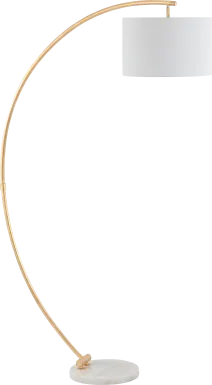 Reisener Drive Gold Floor Lamp