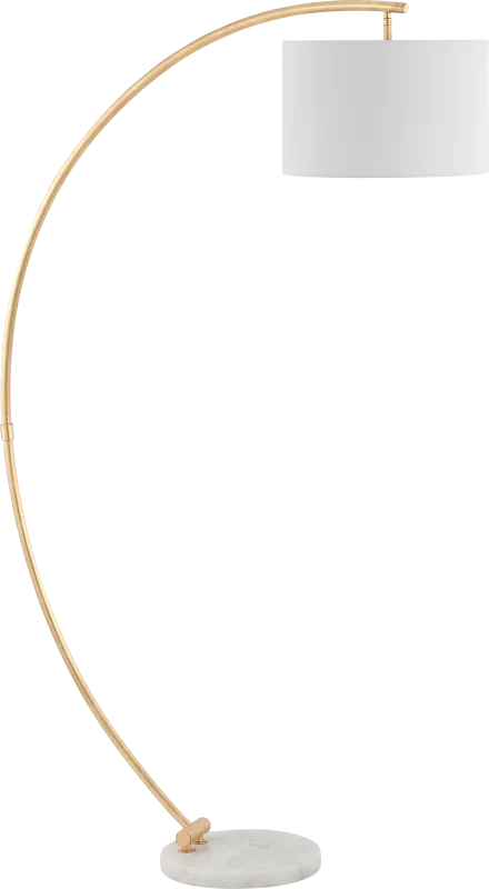 Reisener Drive Gold Floor Lamp