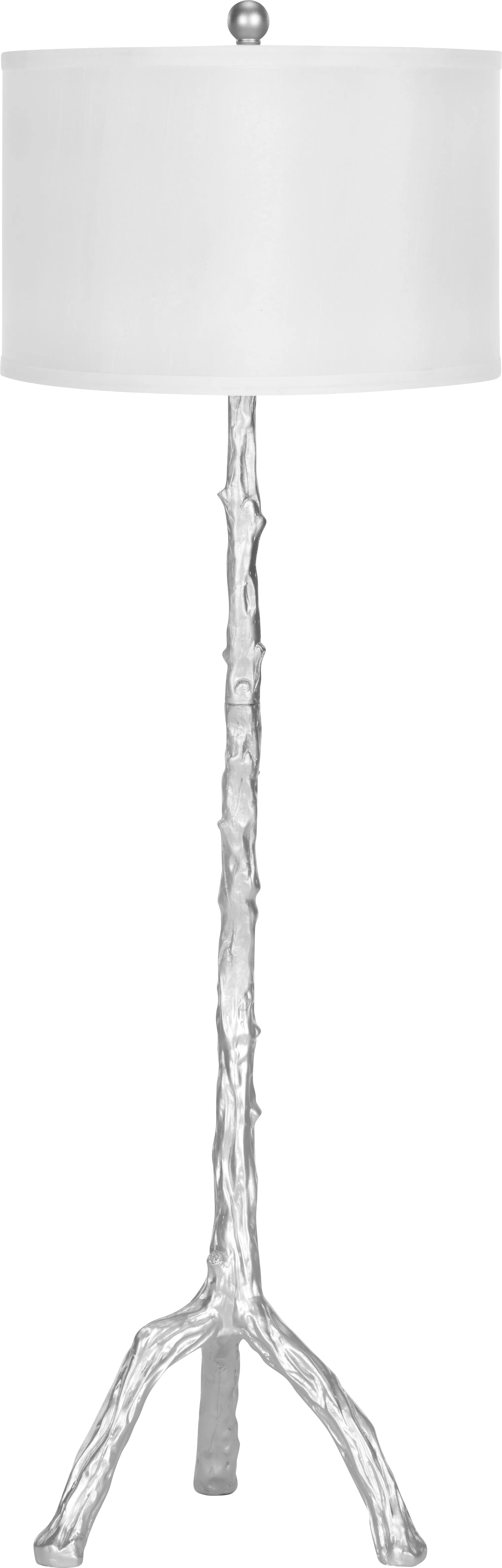 Whipple Peak Silver Floor Lamp