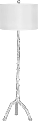 Whipple Peak Silver Floor Lamp