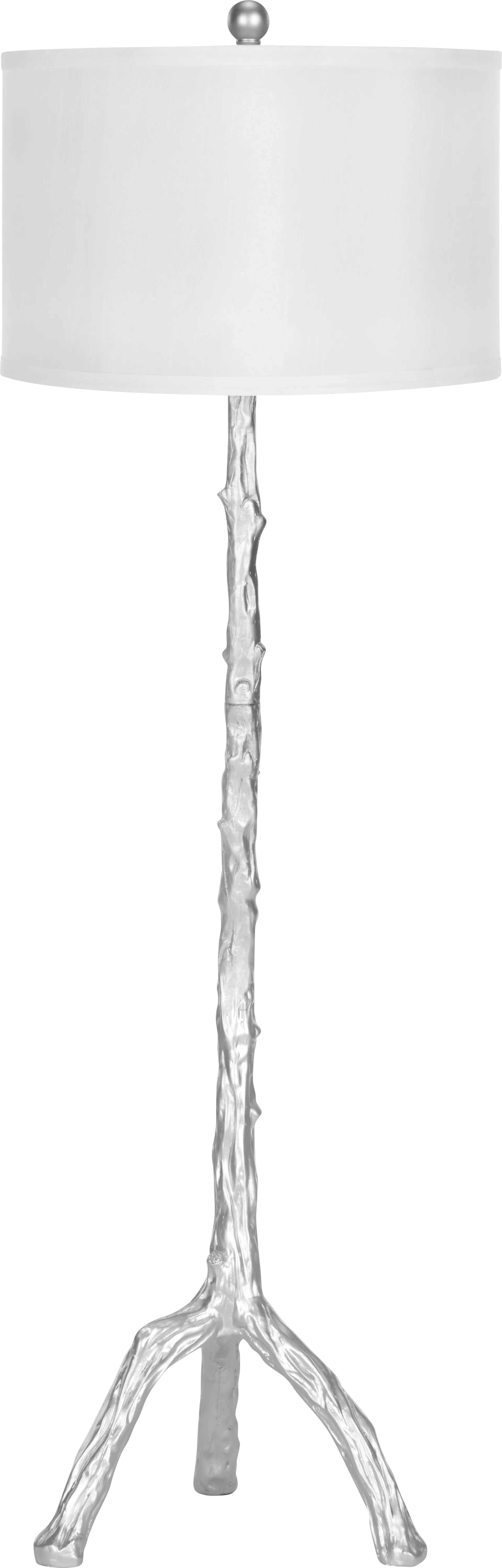 Whipple Peak Silver Floor Lamp - Image 1