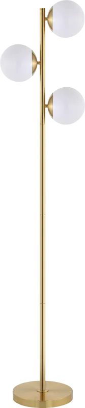 Isidore Cay Gold Floor Lamp