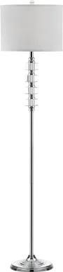 Normile Club Silver Floor Lamp