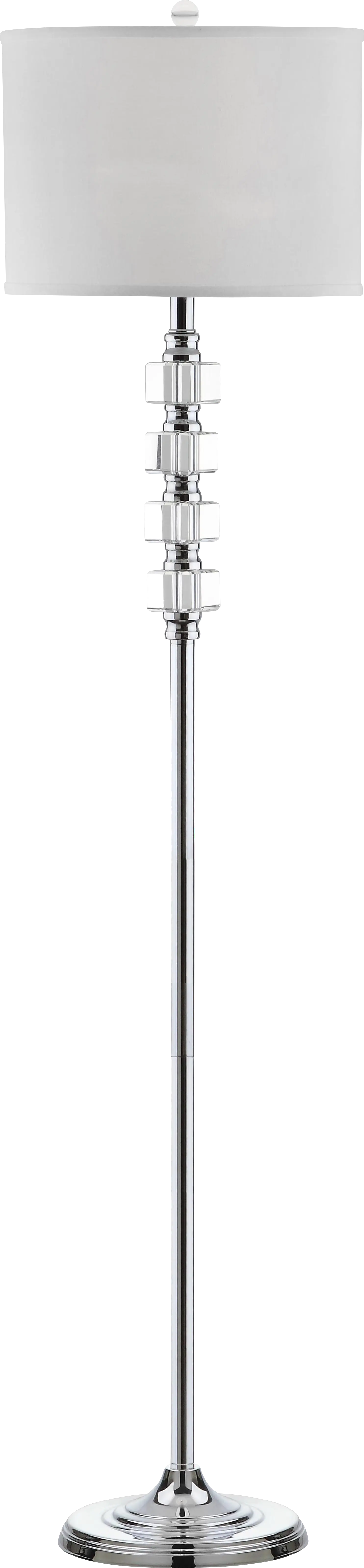 Normile Club Silver Floor Lamp