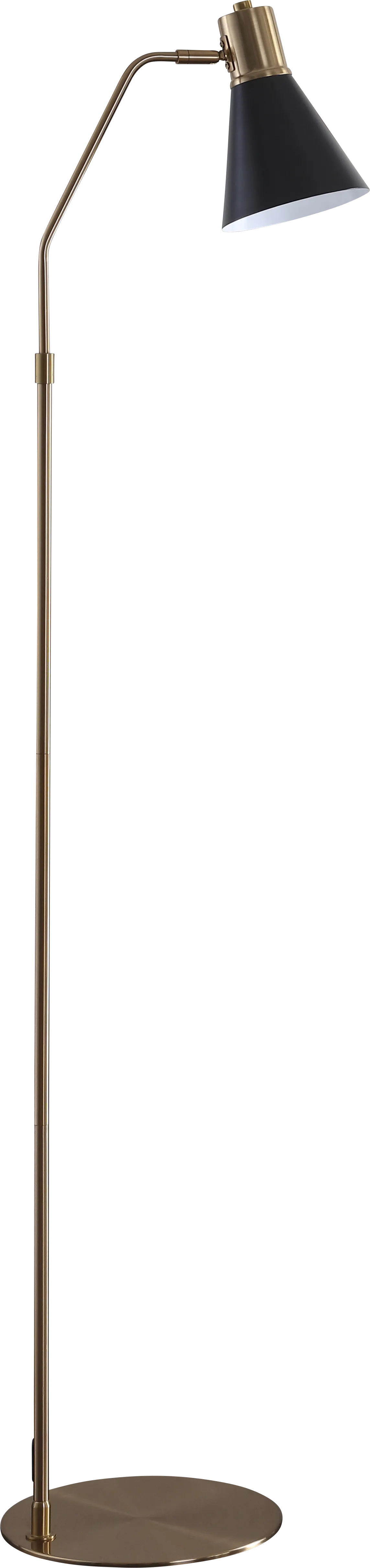 Fairfield Grove Brass Floor Lamp - Thumbnail - Image 1