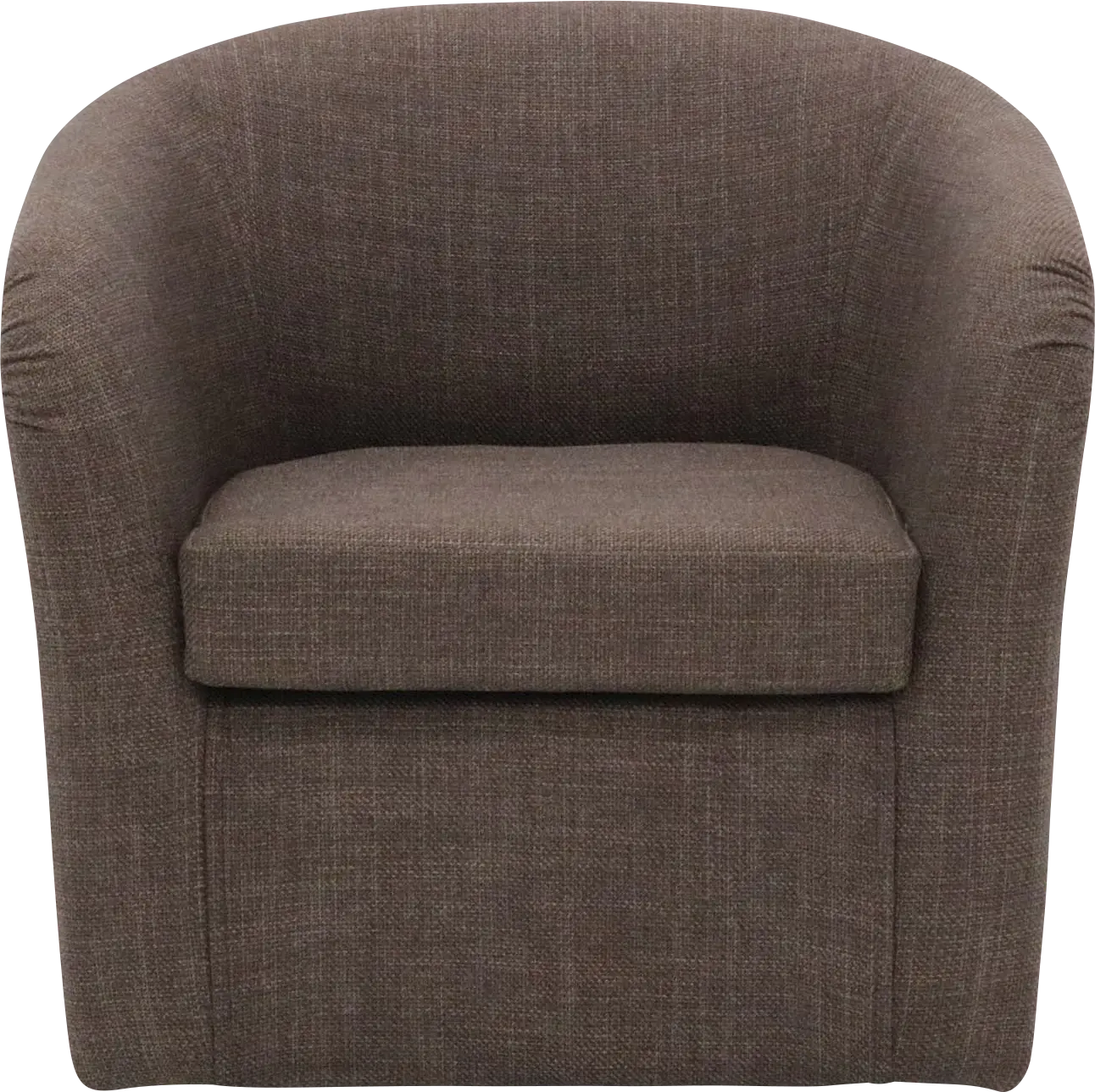 Emsabit I Brown Swivel Accent Chair