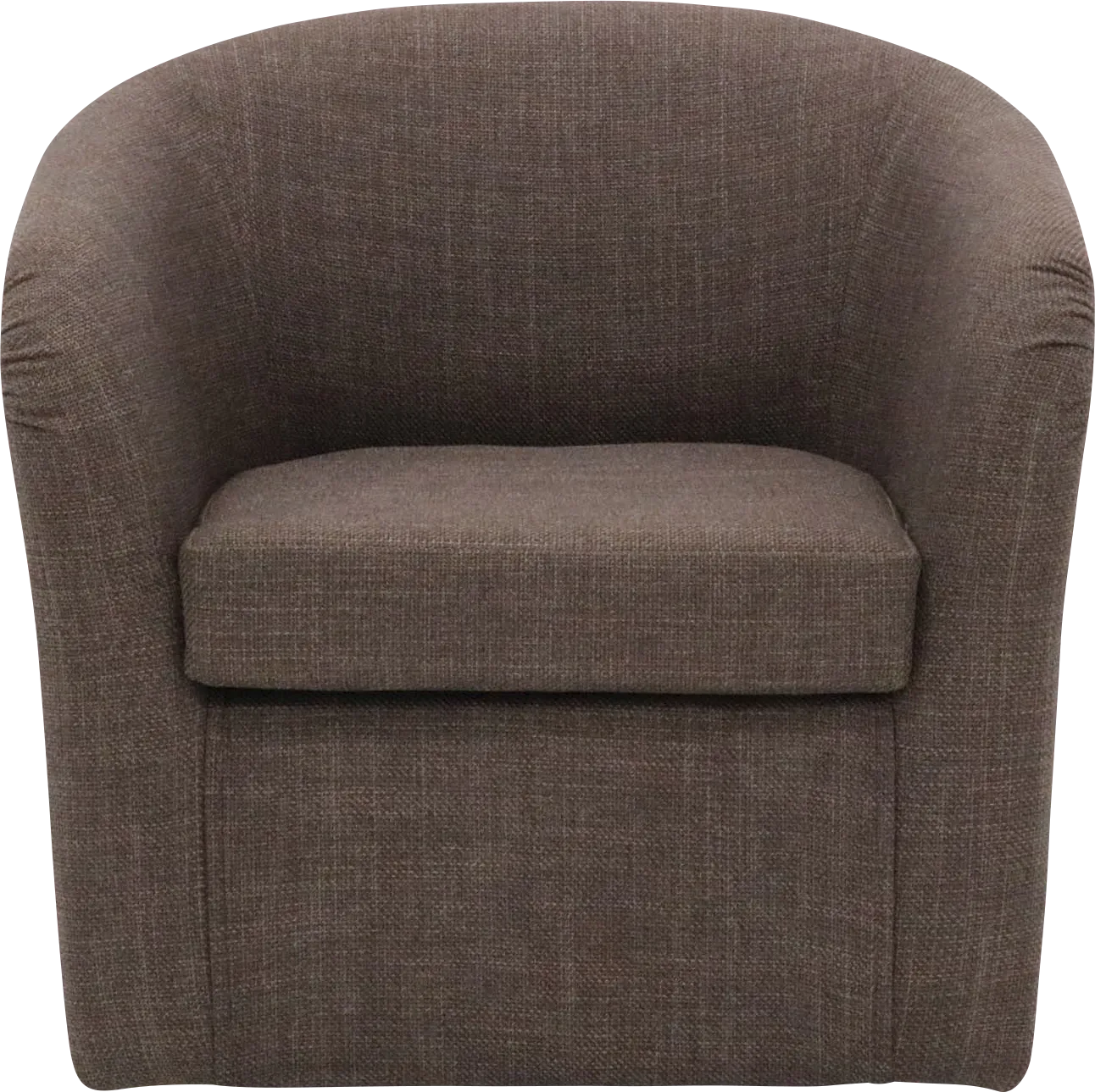 Emsabit I Brown Swivel Accent Chair - Image 1