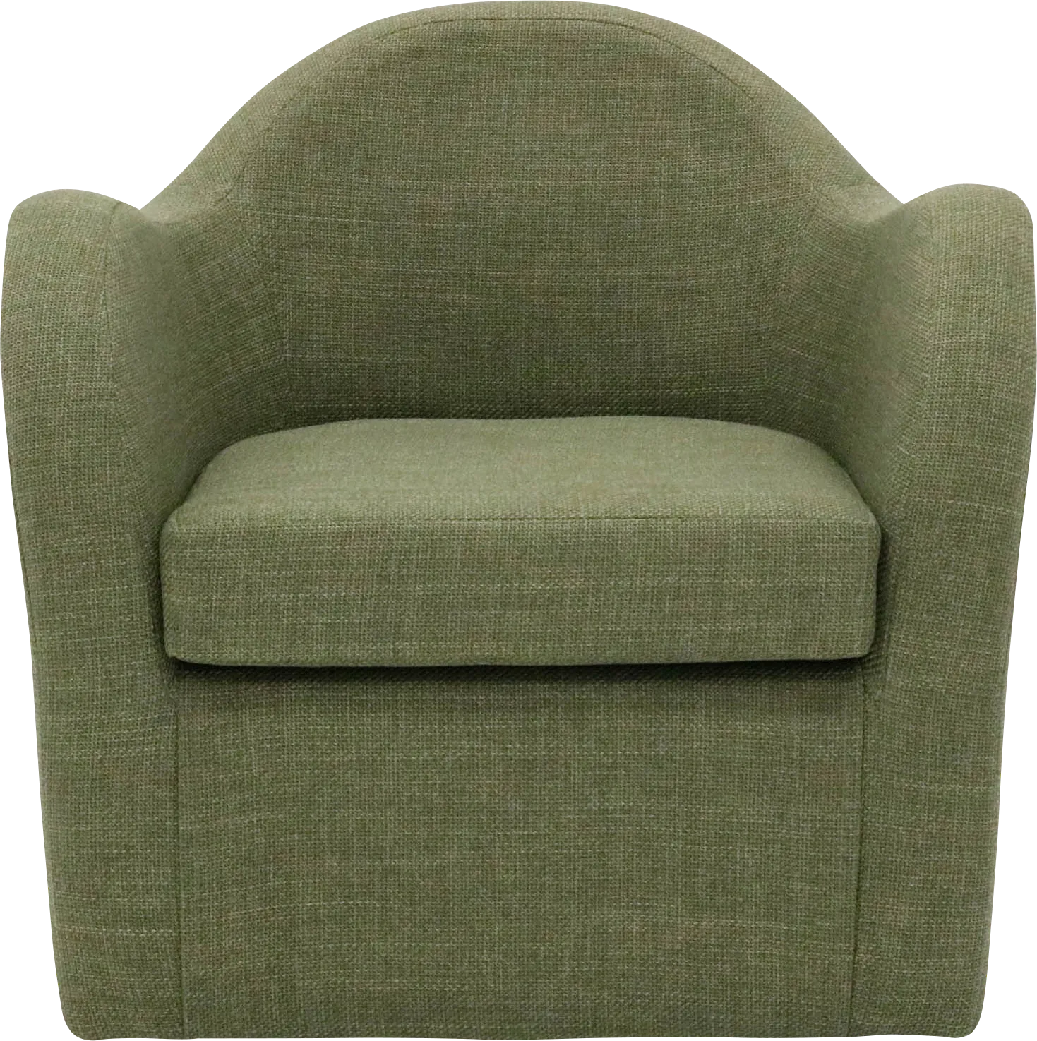 Peliel Green Swivel Accent Chair - Thumbnail - Image 1