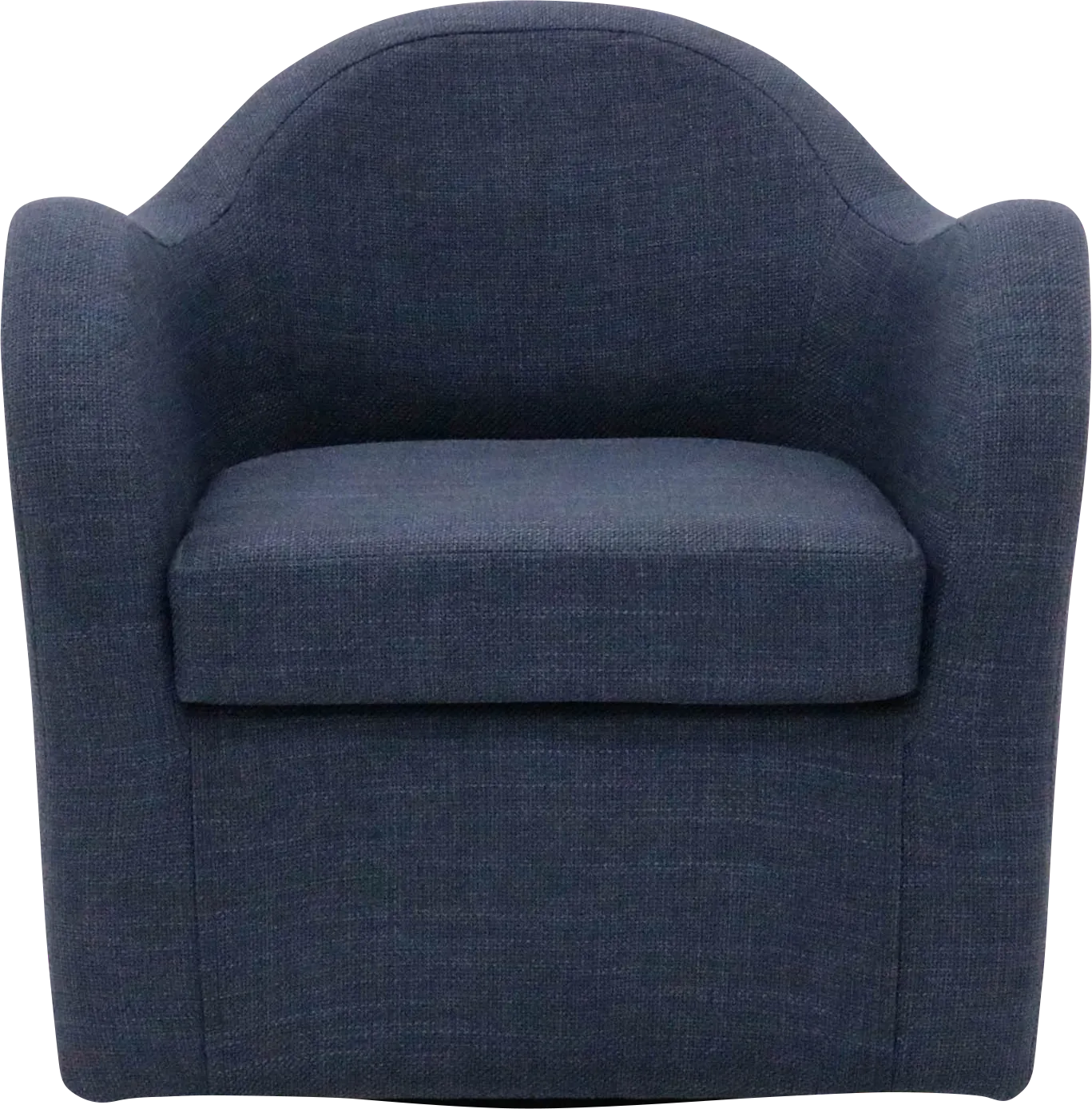 Peliel Navy Swivel Accent Chair - Image 1