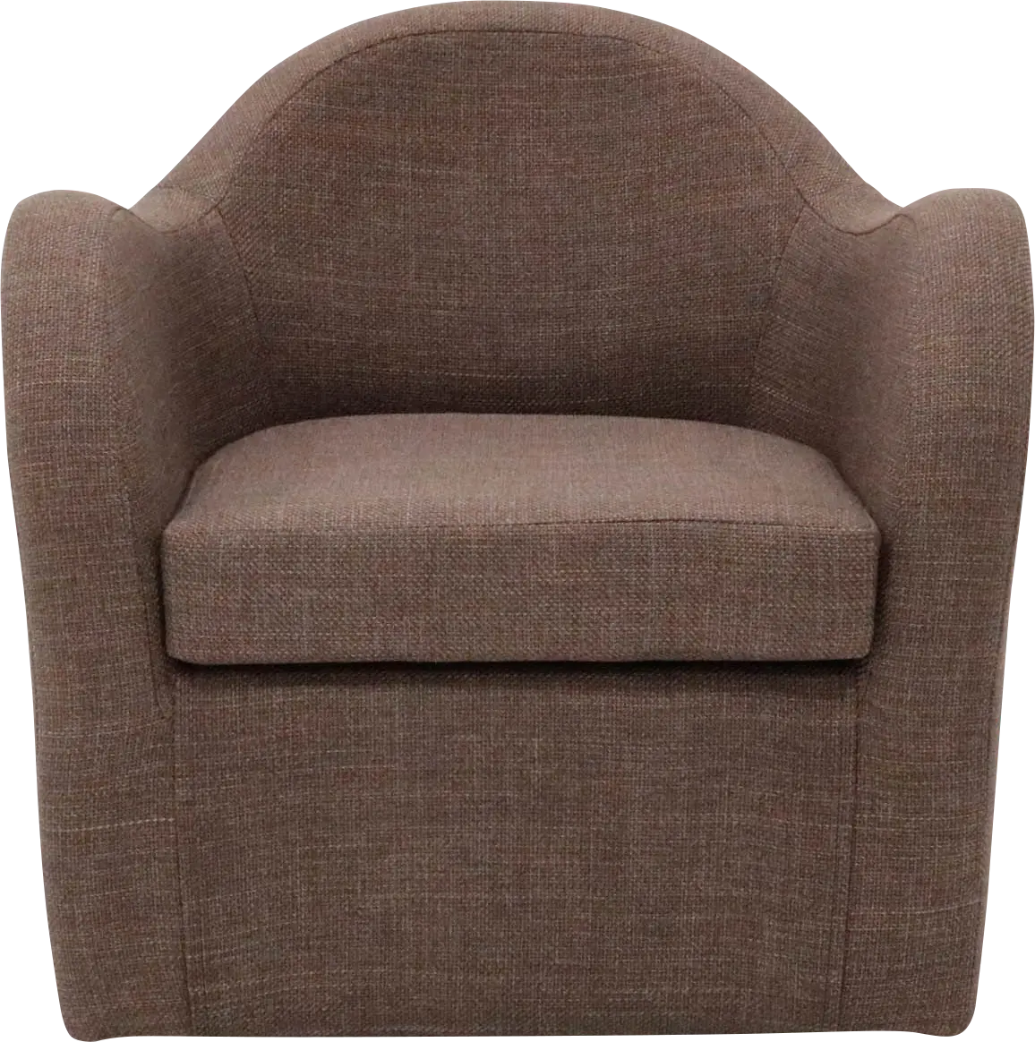 Peliel Brown Swivel Accent Chair