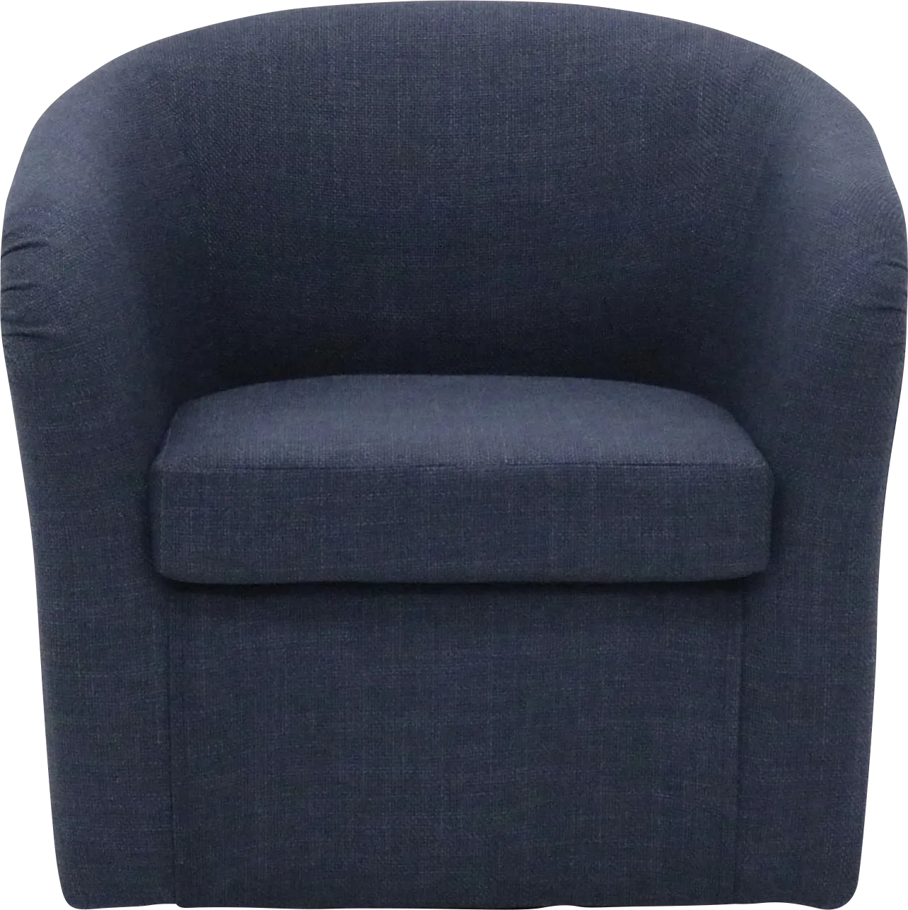 Emsabit I Blue Swivel Accent Chair - Thumbnail - Image 1