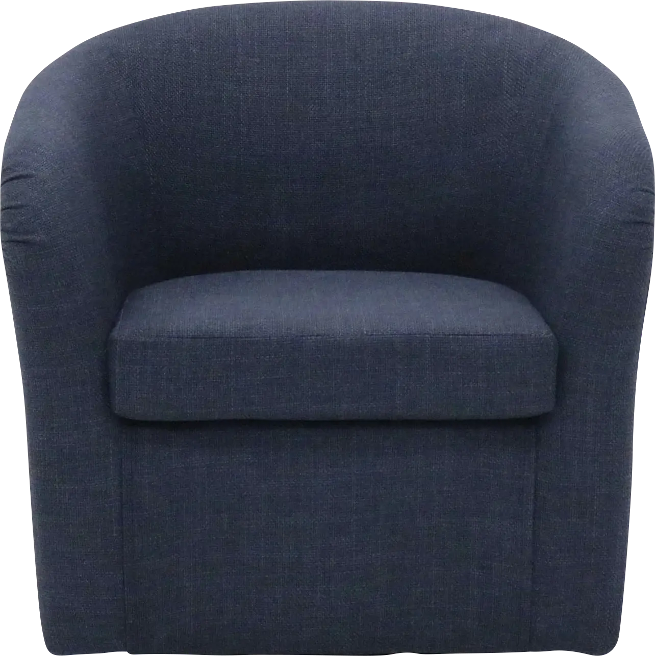 Emsabit I Blue Swivel Accent Chair
