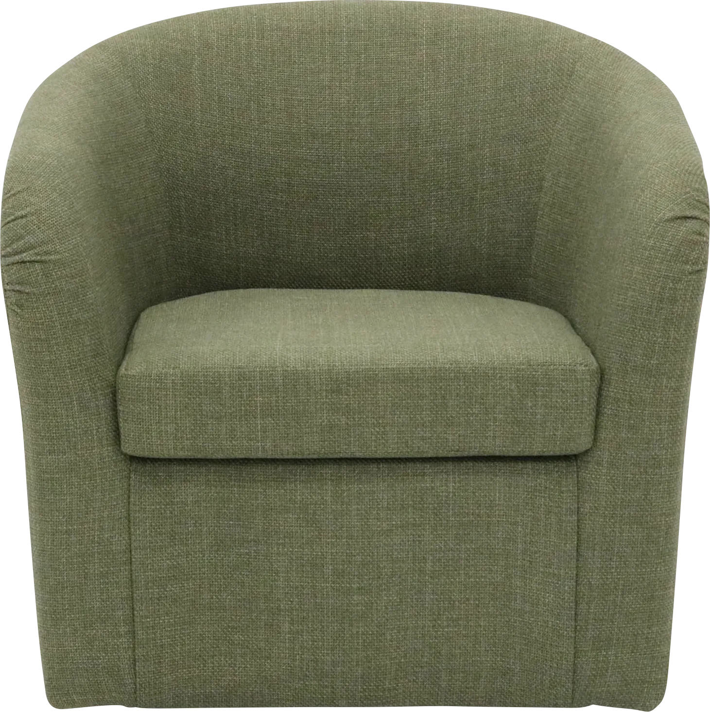 Emsabit I Green Swivel Accent Chair - Thumbnail - Image 1