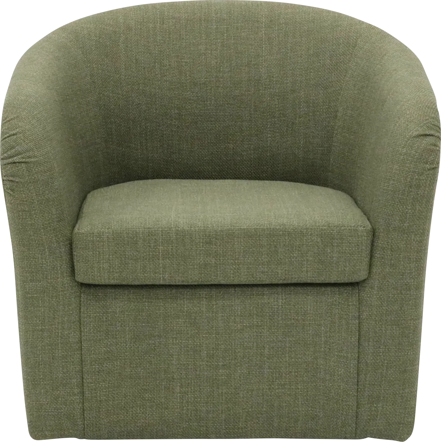 Emsabit I Green Swivel Accent Chair