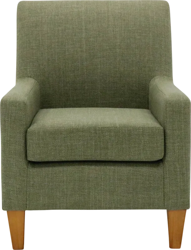 Azrae II Green Accent Chair